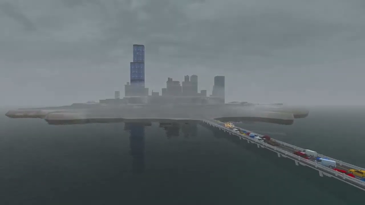 City Center across the water